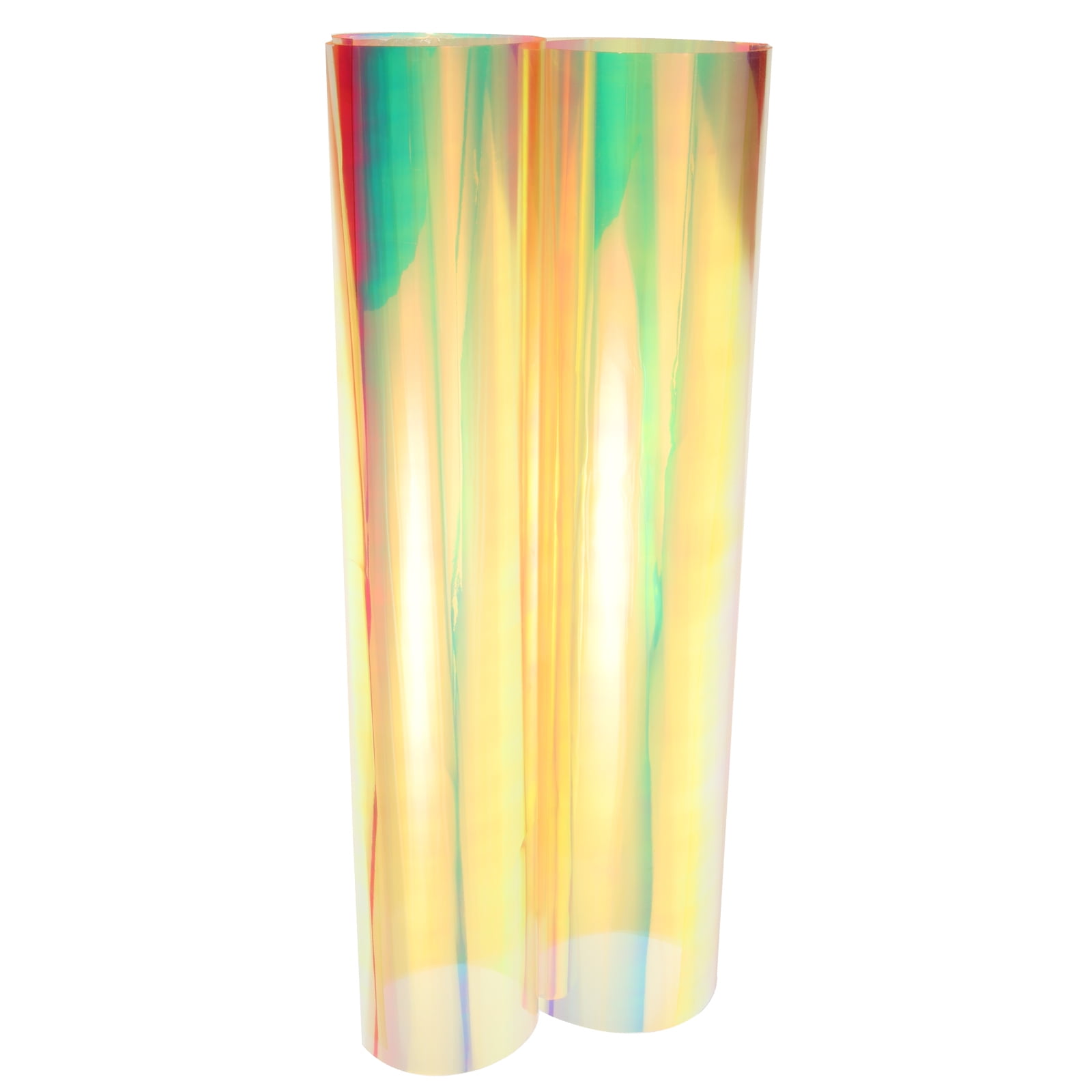 Worgeous Iridescent Holographic Golden PVC Fabric Sheet 37.4 x 19. Crafts and Projects