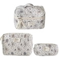 thumbnail image 1 of Bolsa Maquillaje con Diseño Oso Acolchado, Bolsa Organizadora Cosméticos, Bolsa Almacenamiento Maquillaje Estético, Bolsa Artículos Tocador con Diseño Oso , Bolsa Cosméticos, 1 of 6