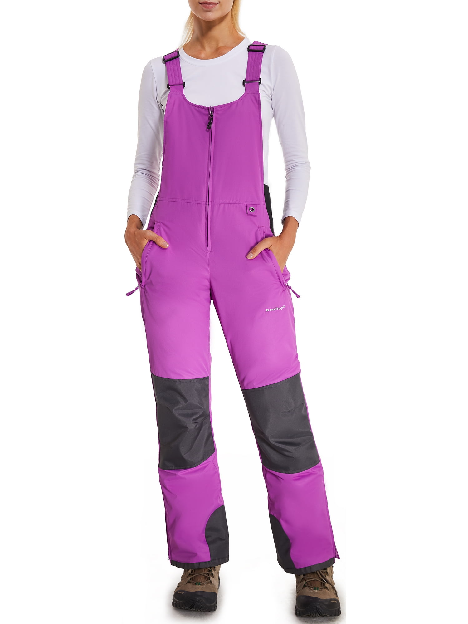Waterproof & Windproof Women Ladies Snow Ski Board Warm Pants Bibs Trousers 