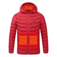 thumbnail image 3 of XMMSWDLA Sales Clearance Blousse for Men Outdoor Warm Clothing Heated For Riding Skiing Fishing Charging Via Heated Coat, 3 of 7