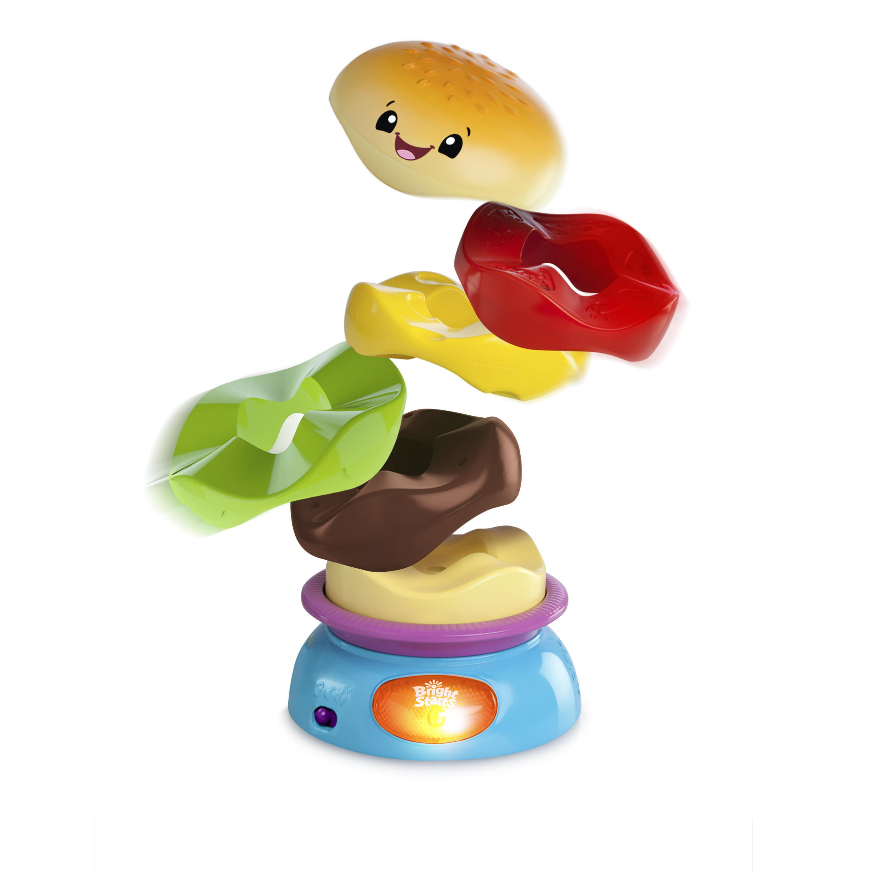 bright starts hamburger toy