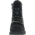 thumbnail image 3 of Clarks Womens Aveleigh Zipper Leather Booties, 3 of 3