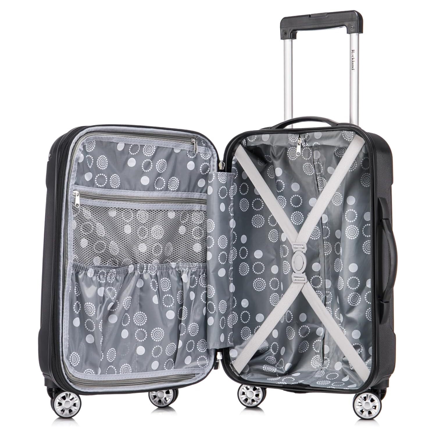 Rockland 28" Weekend Travel Duffle Bag, Black