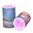 thumbnail image 2 of BZSMCE Flameless Candles LED Lights Design Ferris Wheel Painting Creativity Battery Candles, 2 of 7