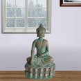 thumbnail image 3 of koolsoo 2xSANDSTONE BALCONY HOME GARDEN SMALL BUDDHA STATUE ORNAMENT DECORATIONS Bronze , Bronze, 3 Pcs, 3 of 8