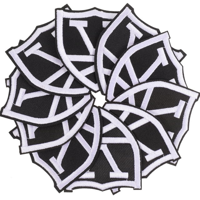 Shisuyan Large Embroidered Applique Patches for Clothes Jackets Bags Made of Cloth Assorted Color
