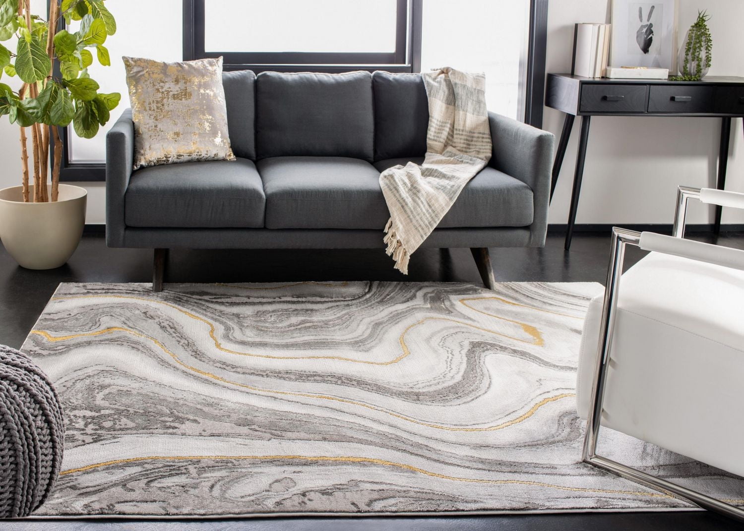 SAFAVIEH Craft Angjelko Tapis Abstrait