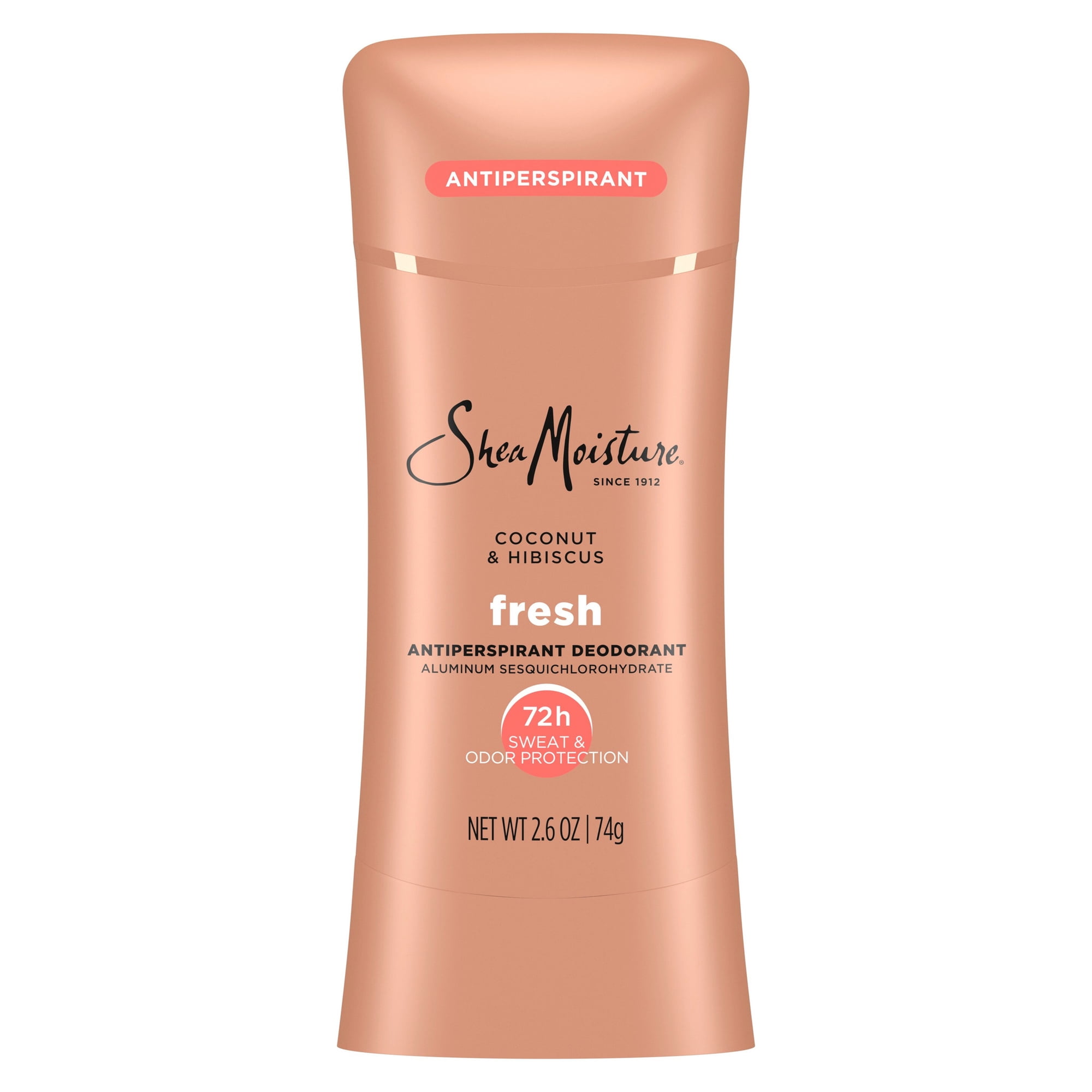 SheaMoisture Antiperspirant Deodorant Stick For 48HR Sweat & Odor Protection Fresh With No Parabens & No Mineral Oil ,2.6 oz