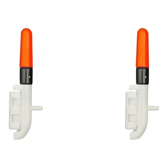 Flotador Caña Pescar Impermeable Universal para Pesca Nocturna () Rojo