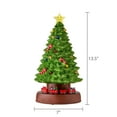 thumbnail image 5 of Multicolor Light-Up & Musical Christmas Village Accessory, LED Christmas Tree, 14.13", by Holiday Time, 5 of 5