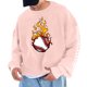 thumbnail image 1 of Sudadera sin capucha para hombre, cuello redondo, deportiva, con estampado de béisbol, sudadera con capucha, manga larga, blusa de poliéster para hombre, 1 of 4