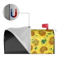 thumbnail image 2 of Vsdgher Floral Sunflowers Mailbox Cover Magnetic Mailbox Wraps Post Letter Box Cover for Garden Yard Home Decor 2 Sizes-25.5x21 in, 2 of 8