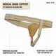 thumbnail image 2 of Faja de Soporte para Hernia ORTONYX Ajustable Lado Izquierdo Beige, 2 of 5
