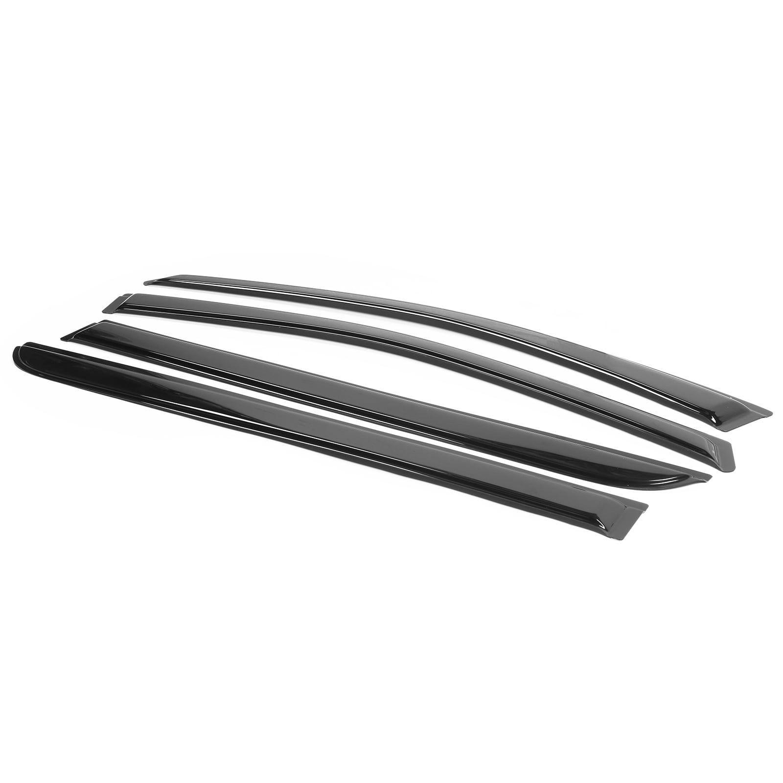Ikon Motorsports Compatible with 08-10 Honda Odyssey Acrylic Window Visors Vent Windshield Deflector Rain Guard 4Pc Set Outside Mount 2008 2009 2010
