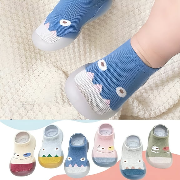 TELOLY Toddler Shoes 1-5T Baby First-Walking Trainers Toddler Infant Boys Girls Soft Kid Cute