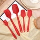 thumbnail image 4 of Silicone Spatula 5 Piece Set Durable Large Salad Mixing Scraper Kitchen Supplies, 4 of 5