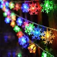 thumbnail image 3 of Luces de Copo de Nieve, Cadena de Luces de LED de Copo de Nieve, Decoración Interior y Exterior Navideña y Año NuevoColor6 metros 40 luces, 3 of 3