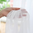 thumbnail image 3 of White Sheer Curtains for Window 84 Inches Long 2 Piece White Sheer Curtains Shee, 3 of 5