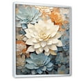 thumbnail image 2 of Designart "Gentle Beige Succulent I" Succulent Floater Framed Wall Decor, 2 of 5