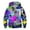 Multicolour#329, variant on LIIPEE Boys Girls Hoodies Warm Lightweight Color Block Long Sleeve Hooded Zip Up Coat With Pockets Kids Versatile Birthday Wedding Weekend Hoodies,Black,13-14 Years