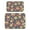 White-687, variant on 2pcs Daisy Print Coffee Maker Mat Set - Floral Absorbent Drying Mat for Coffee Station, Vintage Non-Slip Kitchen Counter Mat, 12x19in