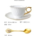 thumbnail image 2 of Tea Set, English Coffee Cup and Saucer Set with Spoon European Breakfast Cup Home Afternoon Tea Cup, 2 of 6