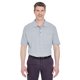 thumbnail image 1 of Polo de adulto clásico de piqué con bolsillo GRIS JASPEADO 4XL ultraclub 8534, 1 of 1