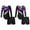 Black&Purple, variant on Kids Girls Sparkle Ballet Dance Long Sleeve Gymnastics Leotard with Yoga Shorts Set Tracksuit 4-14 Star Black 4
