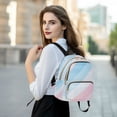 thumbnail image 6 of FORMRS Mini Backpack Purse for Women Travel Daypack Casual Shoulder Bag, Blue Gradient, 6 of 7