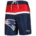 thumbnail image 2 of Men's G-III Sports by Carl Banks Navy New England Patriots Sea Wind Swim Trunks, 2 of 3