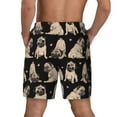 thumbnail image 4 of Fotbe French Bulldog Men’s Swim Trunks Quick Dry Swim Shorts Board Shorts with Mesh Lining-XX-Large, 4 of 9