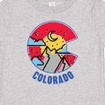 thumbnail image 4 of Inktastic Colorado Mountain Scene with Clouds and Moon Boys or Girls Baby T-Shirt, 4 of 5