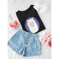 thumbnail image 3 of Llama Bubblegum T-Shirt Toddler -Smartprints Designs,  3 Toddler, 3 of 4