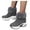 Grey, variant on Platform Winter Boots for Women Fashion Fuzzy Hidden High Heels Ankle Booties