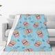 thumbnail image 1 of Balery I Am A Fan Popcorn Manta de Felpa Suave y Acogedora – Cobija de Franela Aterciopelada para Cama, Lavable y Cálida para Sofá, Mascotas, Transpirable-40"x30", 1 of 7