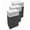 Black, variant on 30 Gallon Black Disposable Pop-up Trash Cans 3-pack for Parties Events and Kitchen Use