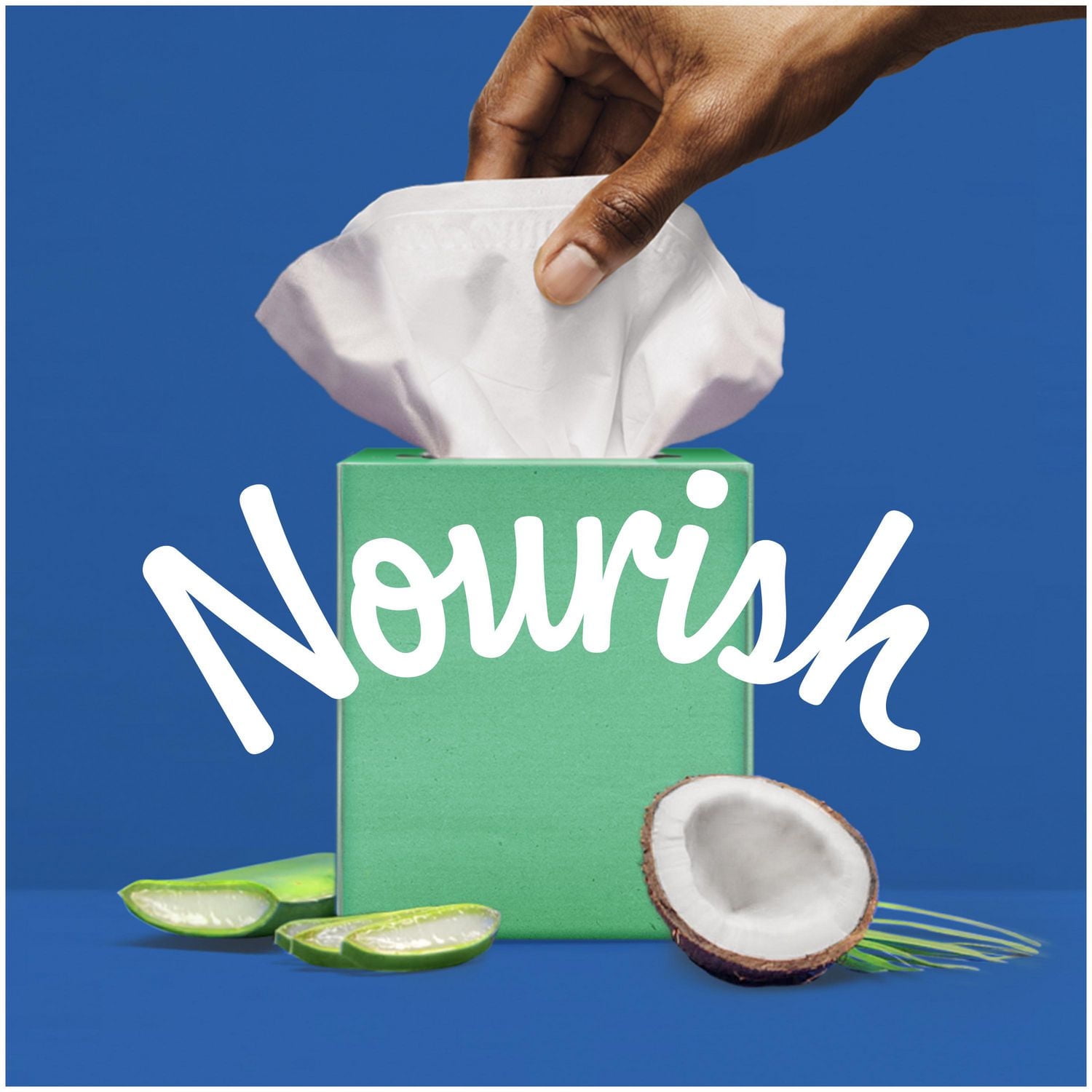 Kleenex® Soothing Lotion Facial Tissues with Coconut Oil, Aloe & Vitamin E