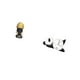 thumbnail image 5 of Estatua de mujer africana,Estante de oficina con estatua de mujer africana,Reloj de pared,Reloj de pared Panda Decoración del hogar Lindo Creativo,Reloj de pared con forma de panda,moderno y, 5 of 8
