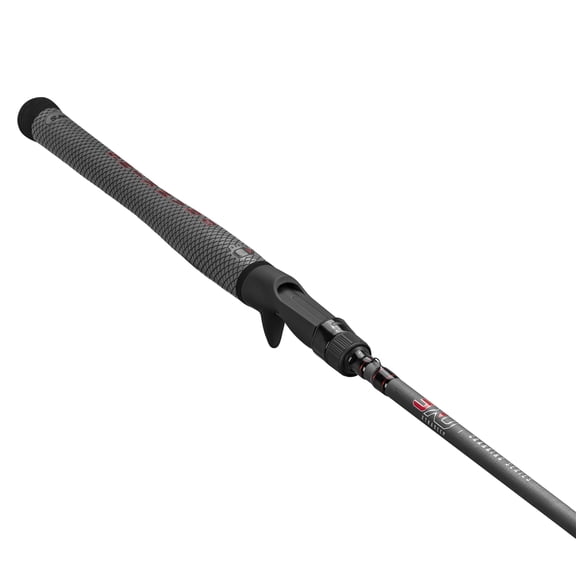 Lew's XD Series Casting Fishing Rod, 7-Foot 4-Inch Med Power Rod, Black