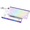 White Contour, variant on ATTACK SHARK R85 HE Wired Rapid Trigger Mechanical RGB Gaming Keyboard with Custom Lightbox,8KHz Polling Rate,0.005mm RT Accuracy,0.08MS Latency,Hall Effect,Magnetic Switch,Driver for PC