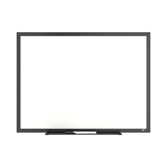 Staples TRU RED Melamine Dry Erase Board Black Frame 2' x 1.5' (TR59362)