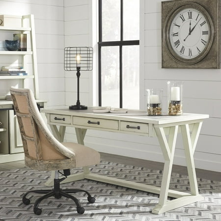 Large Leg Desk - Signature Design by Ashley Jonileene 60 in. Home Office Large Leg Writing/Laptop Desk