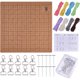 thumbnail image 1 of Juego de tablero de macramé para adultos principiantes, 40 m, tablero de cuerda de madera, 1 of 5