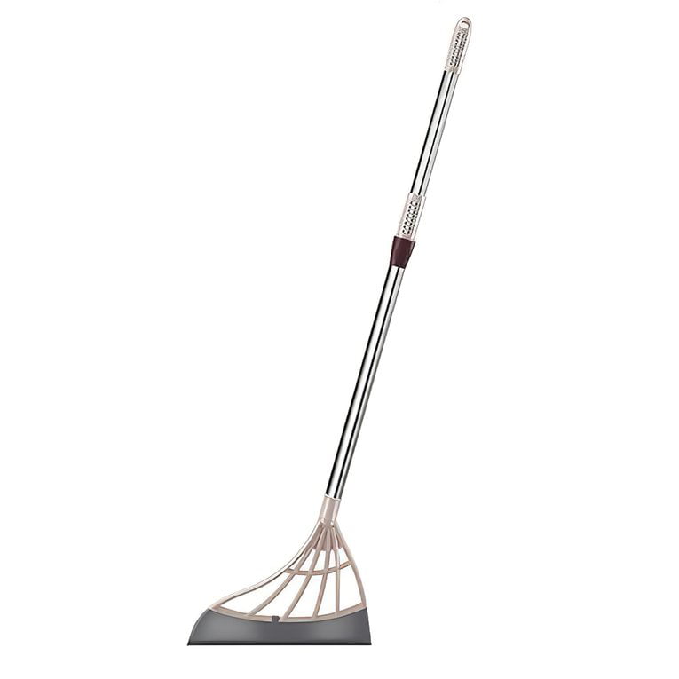 Rubber Broom Hand Push Sweeper Magic Broom Floor Wiper Squeegee for Floor Cleani 