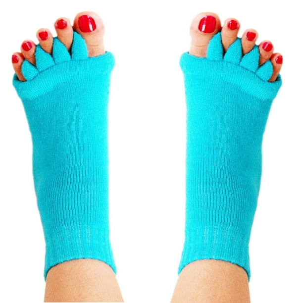 Toystoory 1 Pair 5 Toe Socks Overlapping Color Comfortable Breathable Dressing Solid Separation Relaxing Hosiery Type3 NO3 Toystoory FS11800-06