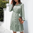 thumbnail image 2 of Vestido de mujer,Vestido de mujer Escote en V Vestido suave Vestido de mujer elaborado con cuidado, 2 of 6