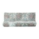 thumbnail image 2 of Funda de futón estampada de poliéster, protector de muebles, sofá elástico de poliéster. Flor gris, 2 of 9