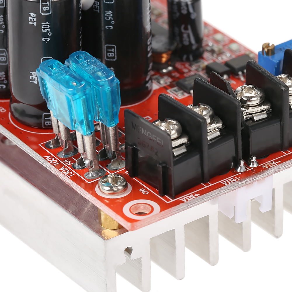 DC-DC 1200W 20A Adjustable Boost Step-Up Converter Power Module 8-60V TO 12-CE