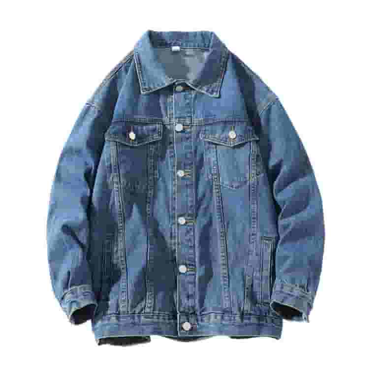 数量限定セール Jean Multi Fit Loose Casual Winter Fall Men for Jacket Clothing