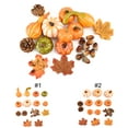 thumbnail image 2 of 50PCS Halloween Decoration Set Fake Pumpkin Assorted Photography Prop Home Decor, 2 of 10